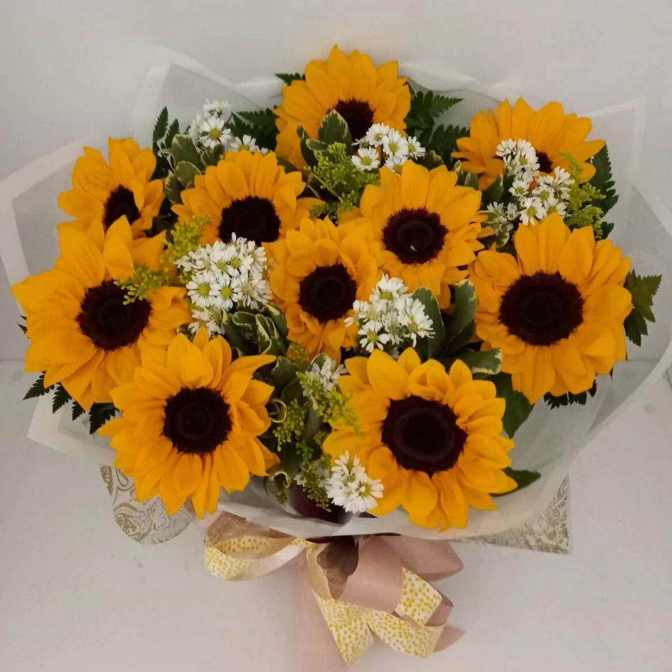 Bouquet 10 girassóis
