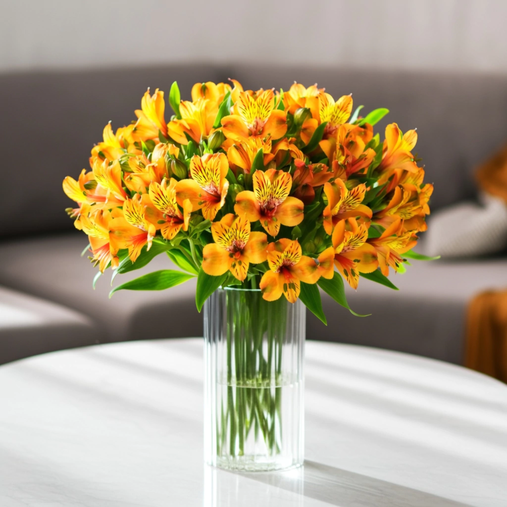 Bouquet Alstroemérias amarelas